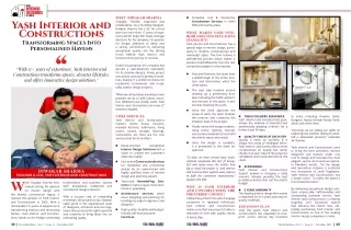 Yash Interior And Constructions | Top 10 Interior Designers in India