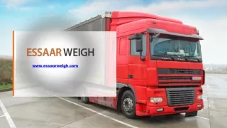 Pitless Weighbridge in India