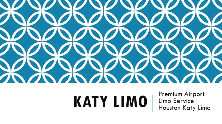 katy limo