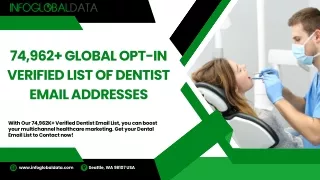 How InfoGlobalData Dental Email List Stands Out In The Market