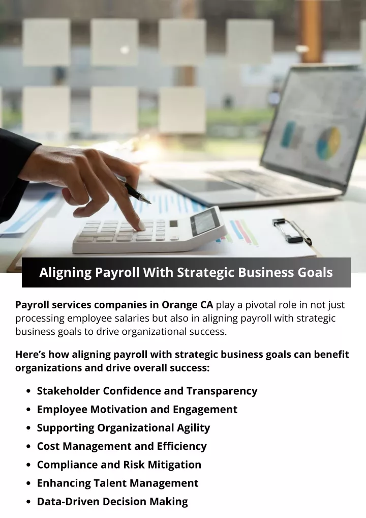 aligning payroll with strategic business goals