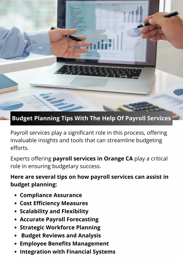 budget planning tips with the help of payroll