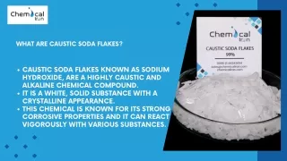 Premium-Quality Caustic Soda Flakes Reputed Caustic Soda Flakes Manufacturer