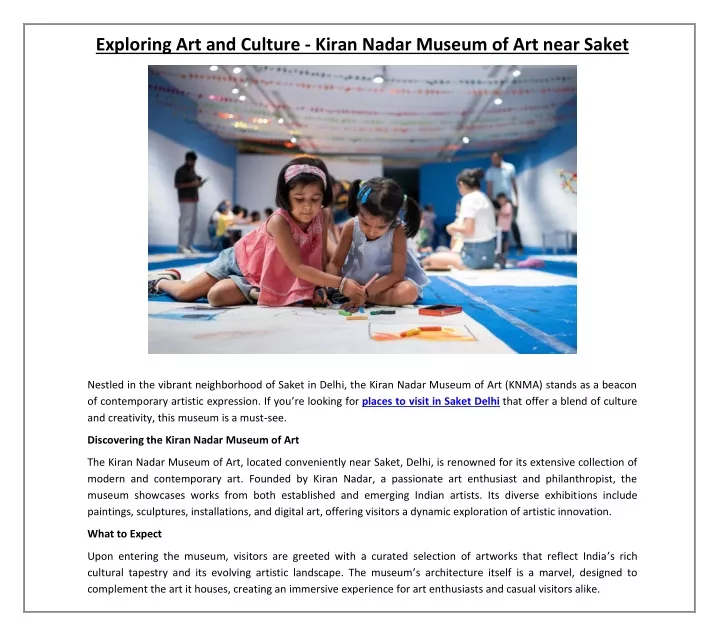 exploring art and culture kiran nadar museum