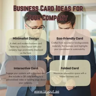 Business Card Ideas for Your Company