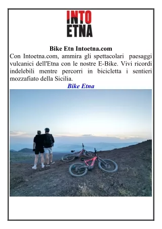 Bike Etn Intoetna.com