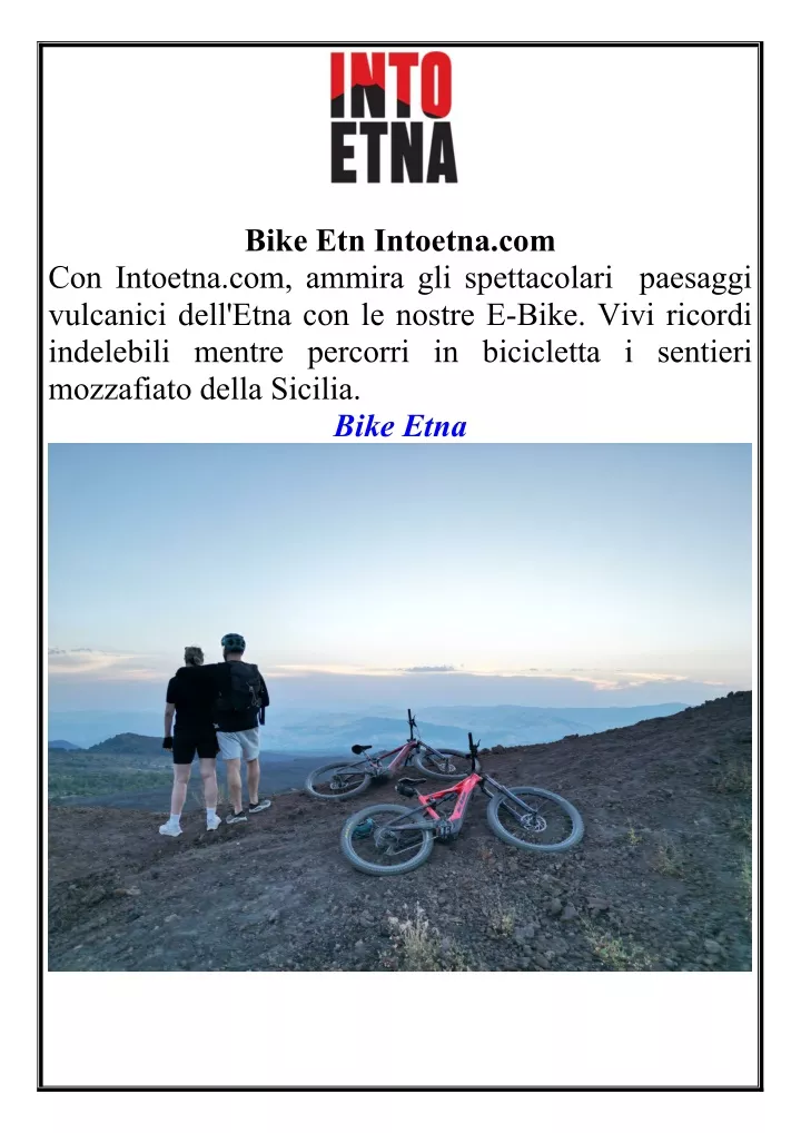 bike etn intoetna com