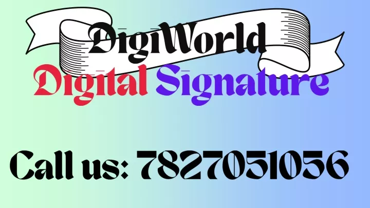 digiworld digital signature