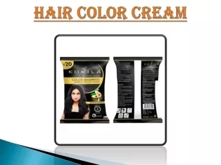 Hair Color Cream
