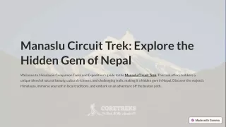 Manaslu Circuit Trek-himalayancompanion.com