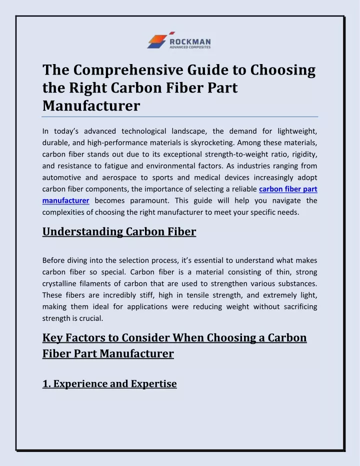 the comprehensive guide to choosing the right