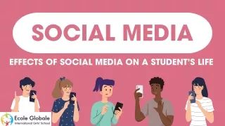 Effects of Social Media on a Student’s Life