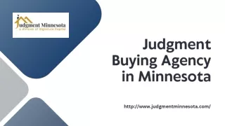 Hire the Best Judgment Buying Agency in Minnesota