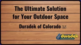 the ultimate solution for your outdoor space