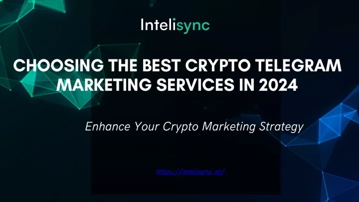 choosing the best crypto telegram marketing