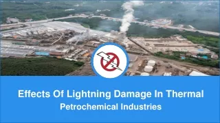 Effect Of Lightning Damage In Thermal Petrochemical Industries
