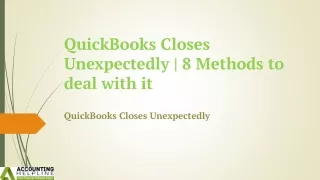 What to do for fixing QuickBooks Automatic Shutdown