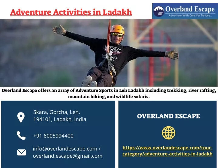 adventure activities in ladakh