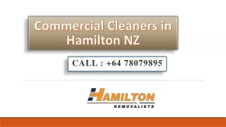 Commercial Cleaners in Hamilton NZ