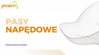 Pasy Napędowe