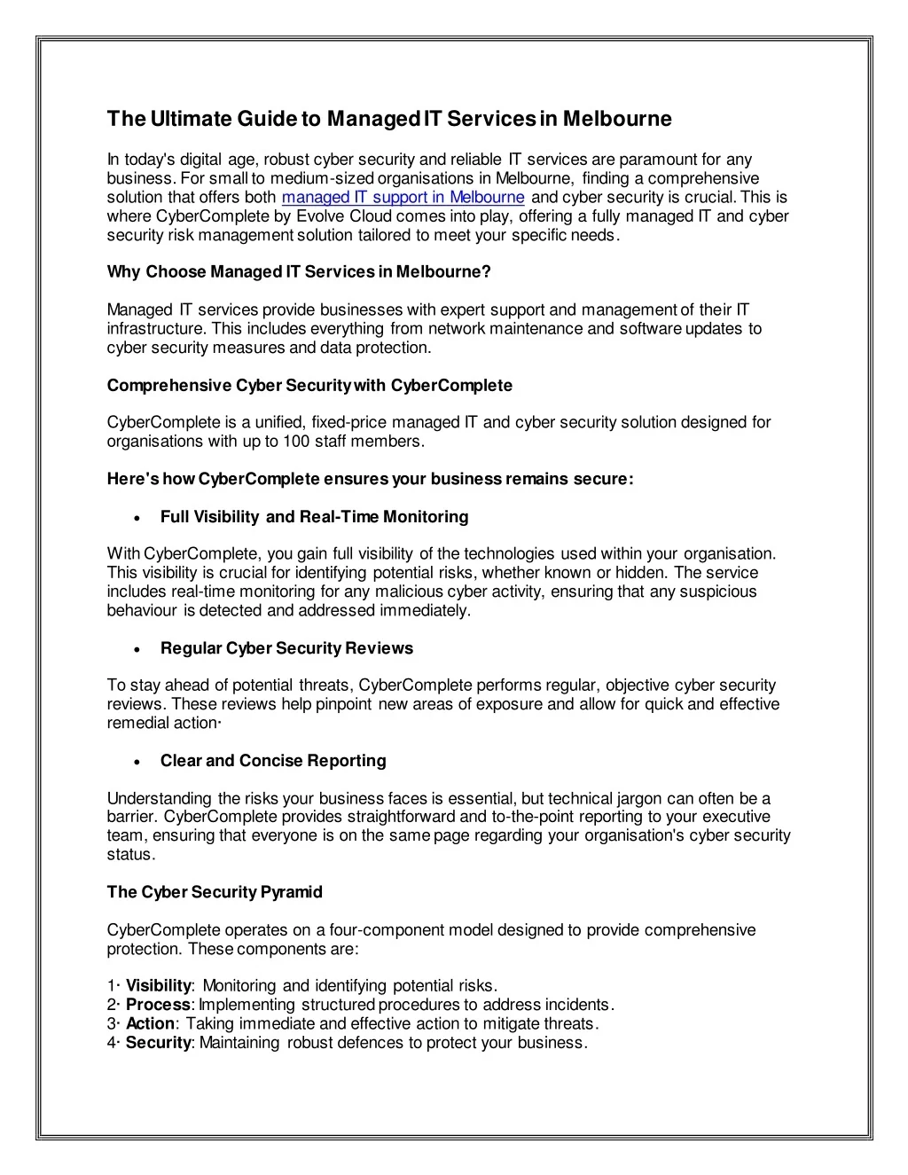 PPT - The Ultimate Guide to Managed IT Services in Melbourne PowerPoint ...
