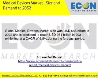 Medical Devices Market