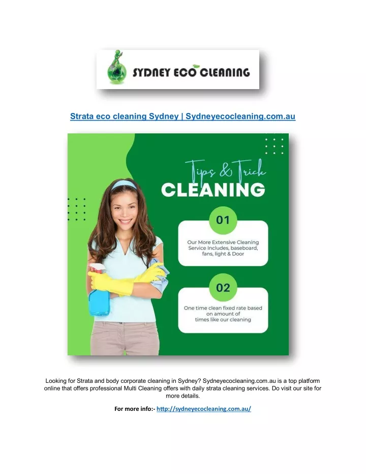 strata eco cleaning sydney sydneyecocleaning