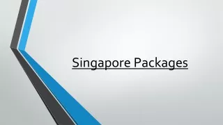 Singapore Packages-SOTC