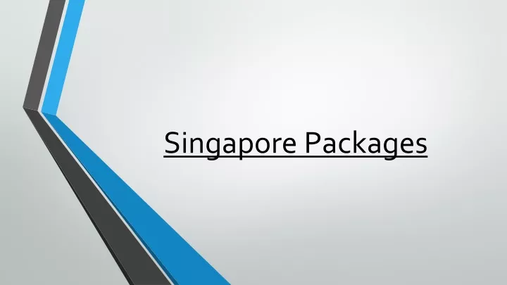 singapore packages