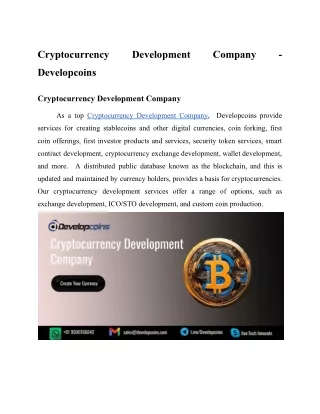 cryptocurrency