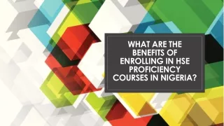 What Are the Benefits of Enrolling in HSE