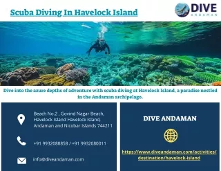 Scuba Diving in Havelock Island