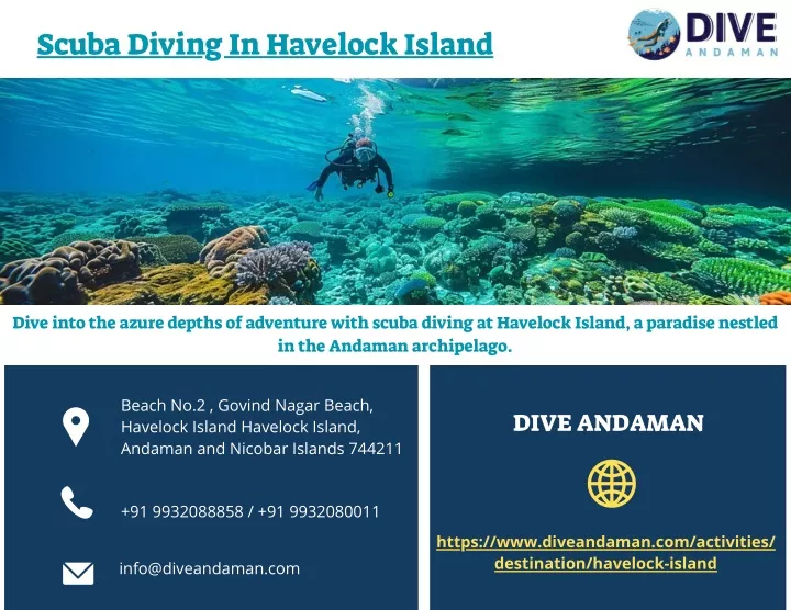 scuba diving in havelock island