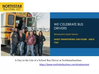 A Day in the Life of a School Bus Driver at Northstarbuslines