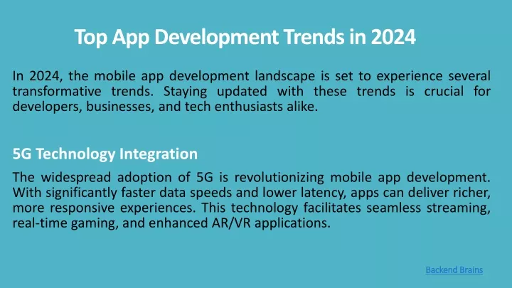 top app development trends in 2024