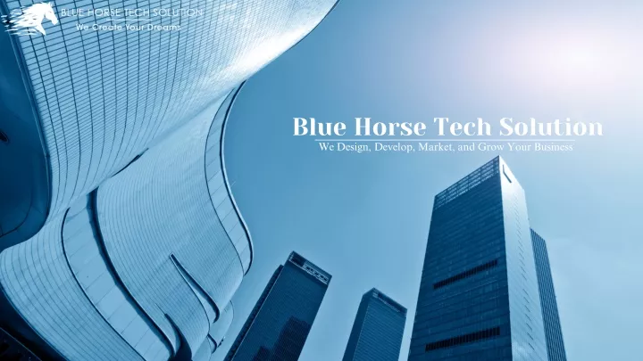 blue horse tech solution we design develop market