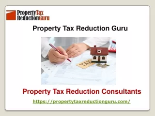 Property Tax Reduction Consultants- PTRG