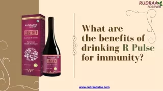 What are the Benefits of Drinking R Pulse for Immunity?