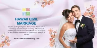 Hawaii Civil Marriage