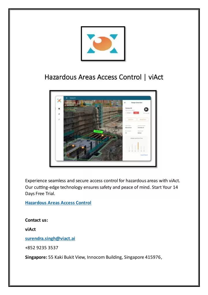 hazardous areas access control viact hazardous