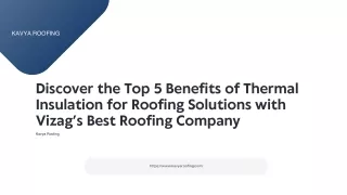 Best roofing company in vizag – Kavya Roofing