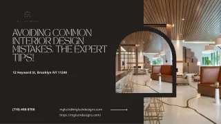 avoiding common interior design mistakes