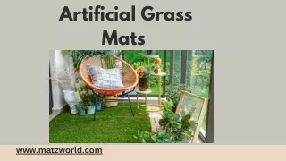 Artificial Grass Mats