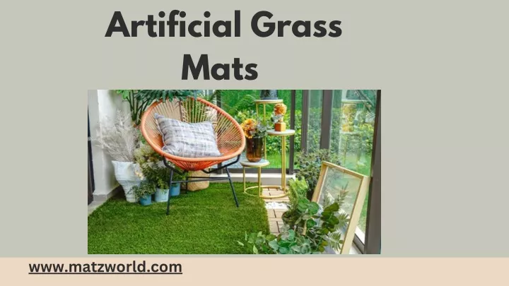 artificial grass mats