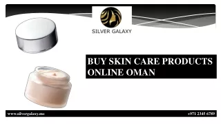 BUY SKIN CARE PRODUCTS ONLINE OMAN