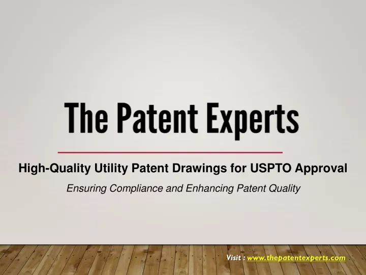 high quality utility patent drawings for uspto