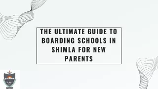 the ultimate guide to boarding schools in shimla