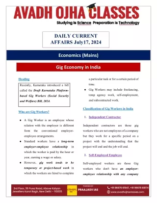 daily current affairs july17 2024