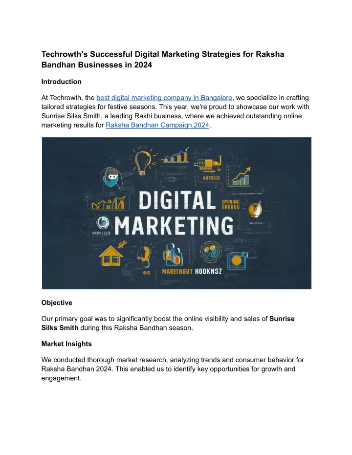 techrowth s successful digital marketing