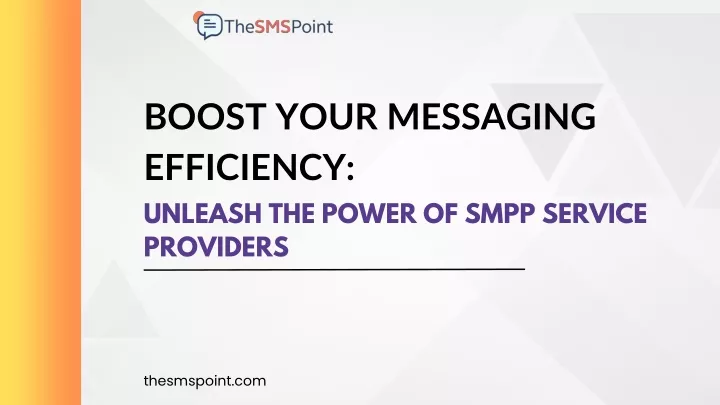 boost your messaging efficiency